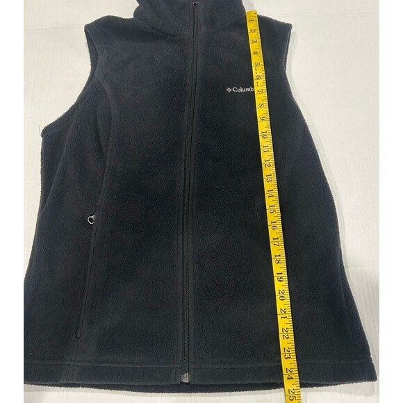 Columbia Vest Women’s Size S Color Black Full Zip Fleece - Picture 6 of 9